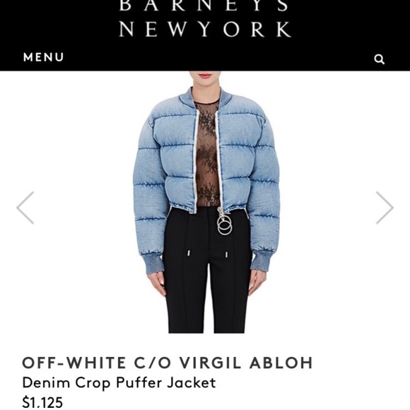 levis denim puffer jacket